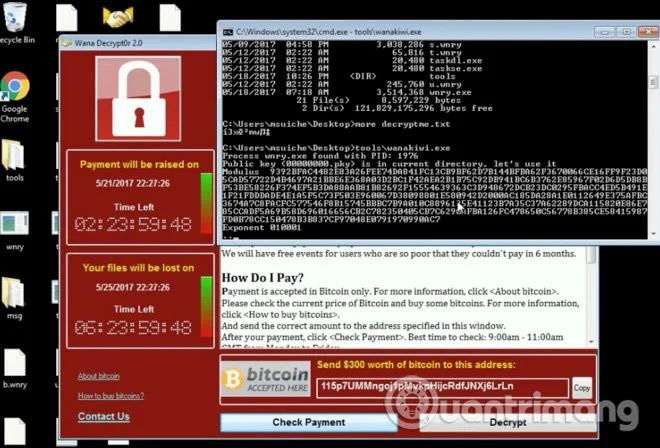 Bagaimana untuk memulihkan data yang disulitkan oleh perisian hasad WannaCry