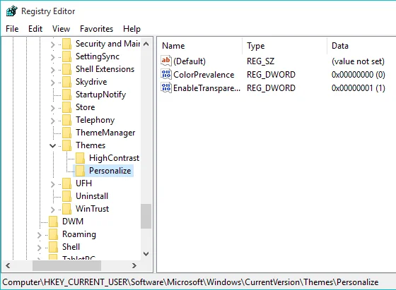 Bagaimana untuk mengaktifkan Mod Gelap pada Windows 10?