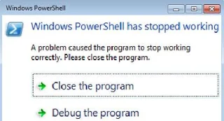 Wat te doen om het probleem Powershell werkt niet meer op te lossen?