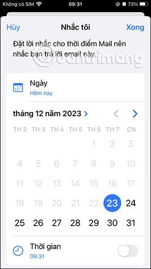 Como lembrar de reler e-mails no iPhone