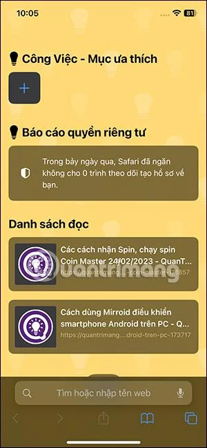 Cómo crear un perfil de usuario en Safari