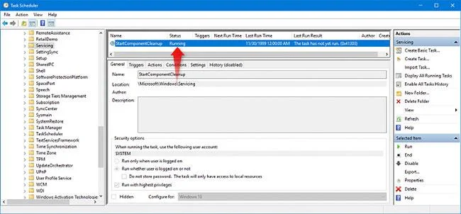 Padam folder WinSxS untuk mengosongkan ruang Windows