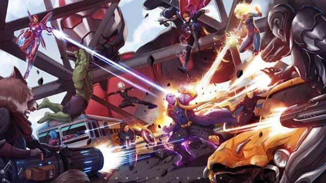 Koleksi lebih daripada 50+ kertas dinding Avengers: Endgame untuk komputer dan komputer riba