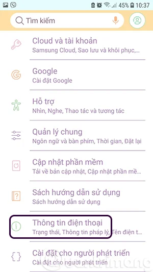Bagaimana untuk menukar nama telefon Android