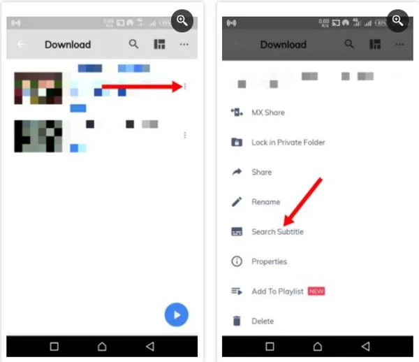 Cómo agregar subtítulos de video a teléfonos Android