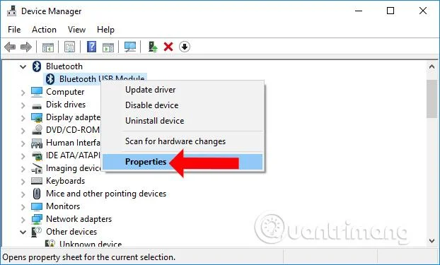 Bagaimana untuk mencari alamat Bluetooth yang disambungkan ke Windows