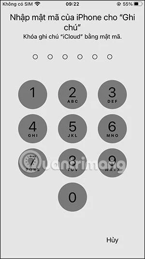 Bagaimana untuk mengunci nota iPhone dengan Touch ID