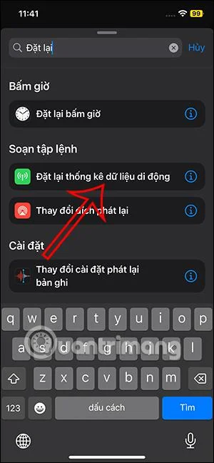 iPhoneのモバイルデータ統計を自動的にリセットする方法