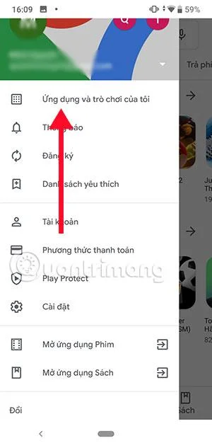 Arahan untuk mengemas kini aplikasi Android