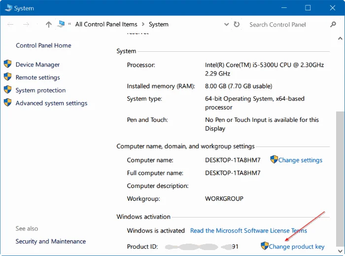5 cara paling mudah untuk memasukkan kunci Windows 10