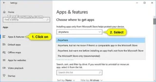 Windows 10da uygulama yükleme konumu nasıl seçilir