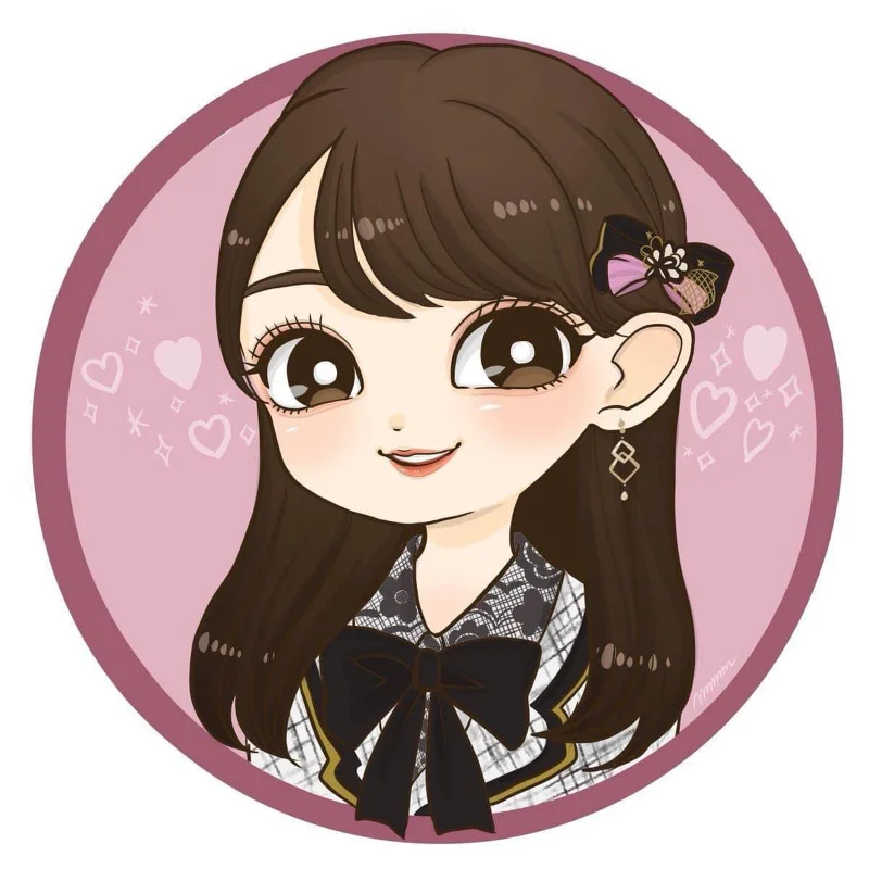 Awatar Chibi, uroczy awatar, piękny awatar Chibi