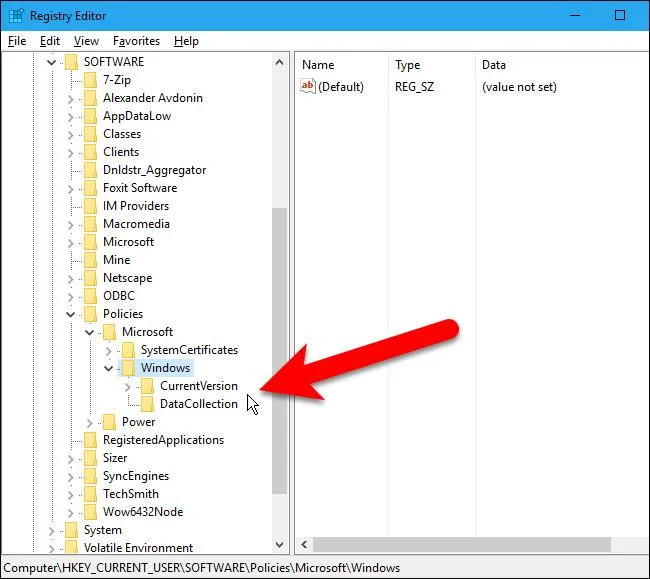 Отключить историю поиска в проводнике Windows