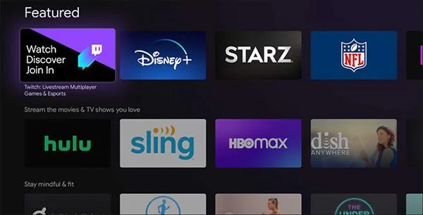 Cara memasang apl dan permainan pada Google TV