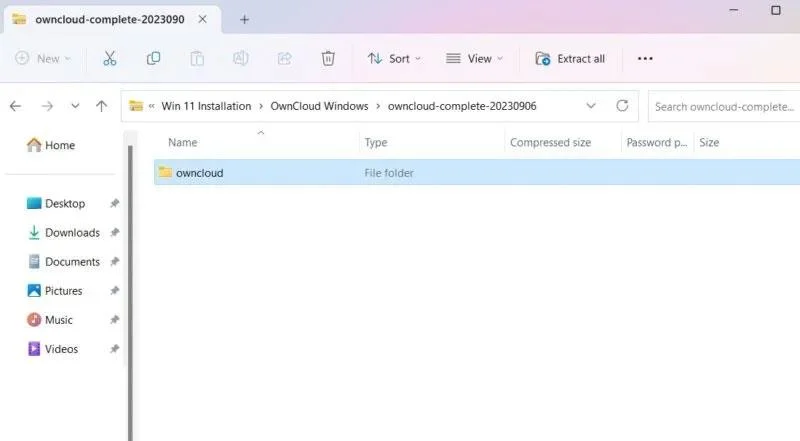 Windows'ta ownCloud nasıl kurulur
