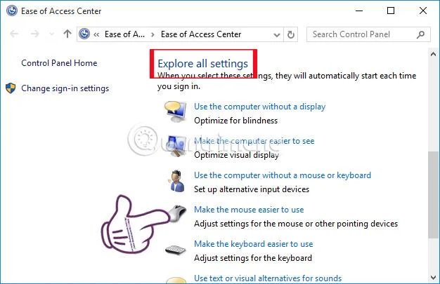 Rendre la souris plus facile à utiliser