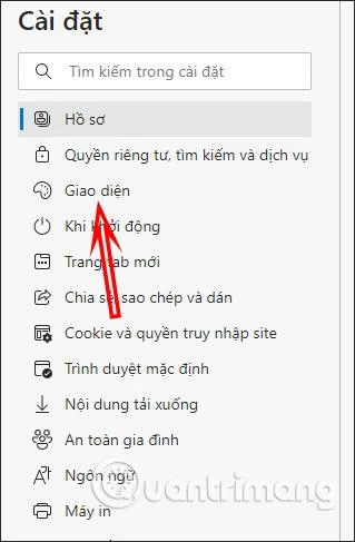 Accesso alle impostazioni di Edge