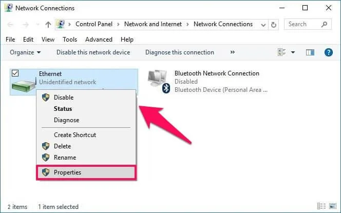 Correggi rapidamente l'errore "Il WiFi non ha una configurazione IP valida" su Windows 10