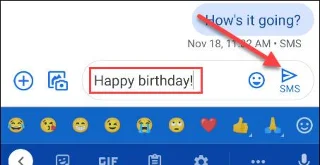 Bagaimana untuk menjadualkan penghantaran mesej SMS pada Android