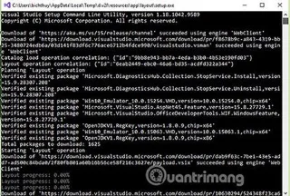 Çevrimdışı bir Visual Studio kurulum dosyası nasıl oluşturulur