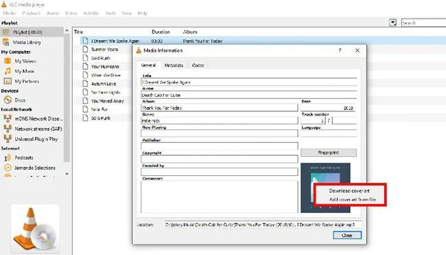 Windows 10'da MP3 albüm kapakları nasıl eklenir