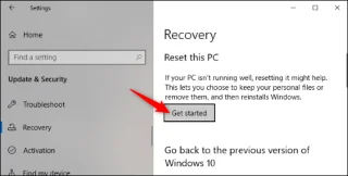 Cihazı orijinal kurulum durumuna döndürmek için Windows 10da Yeni Başlangıç ​​nasıl kullanılır?