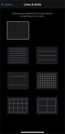 Bagaimana untuk menukar warna latar belakang nota pada iOS
