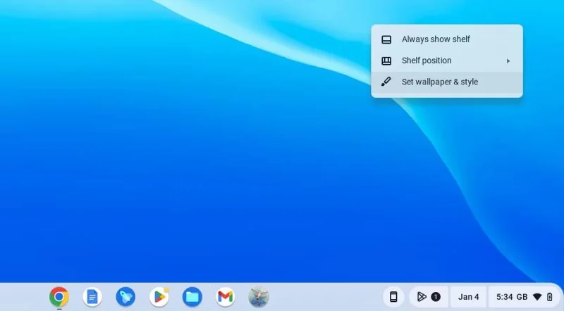 Chromebook'ta Karanlık Mod nasıl etkinleştirilir
