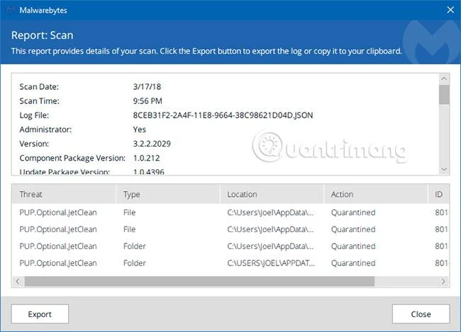Buang virus dengan berkesan dengan perisian Malwarebytes Premium