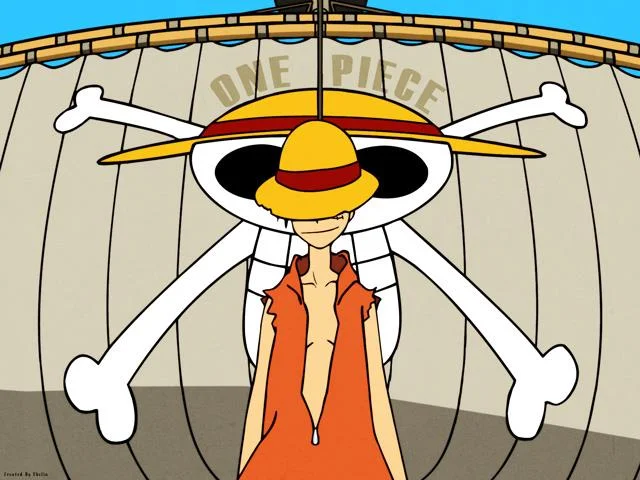 Kertas dinding Luffy untuk komputer