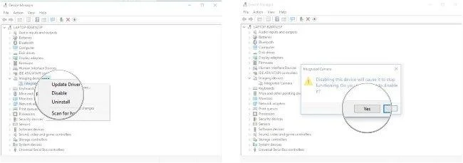 Lumpuhkan kamera web dan mikrofon pada Windows 10
