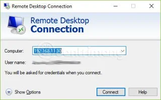 Arahan untuk mengaktifkan dan menggunakan Desktop Jauh pada komputer Windows 10