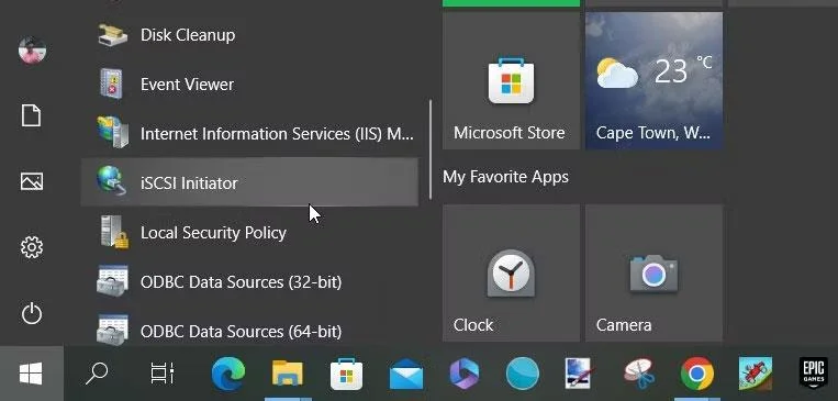 Windows iSCSI Başlatıcı nedir? Bu araca nasıl erişilir?