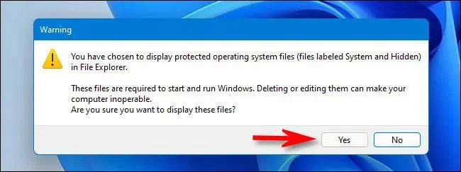 Hoe u beveiligde besturingssysteembestanden kunt weergeven in Windows 11