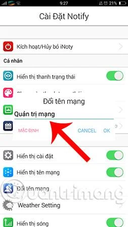 Arahan untuk menukar logo rangkaian pada telefon Android