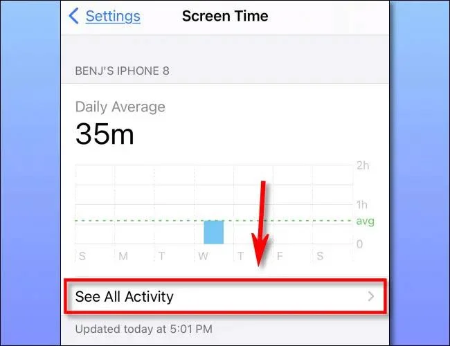 Bagaimana untuk melihat senarai aplikasi yang paling banyak digunakan pada iPhone