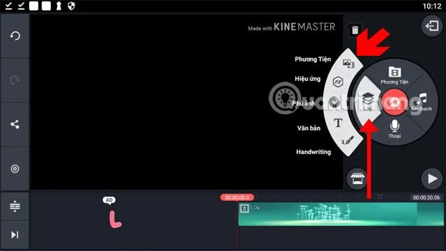 Instrucciones para crear subtítulos para vídeos en tu teléfono con KineMaster
