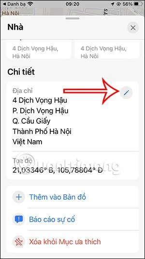 Cara menambah alamat Rumah pada Peta Apple