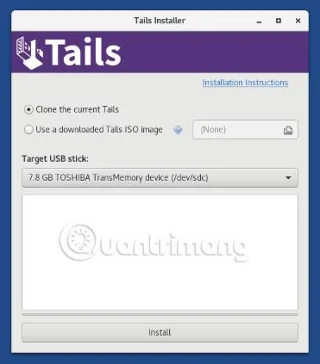 Tails Installation