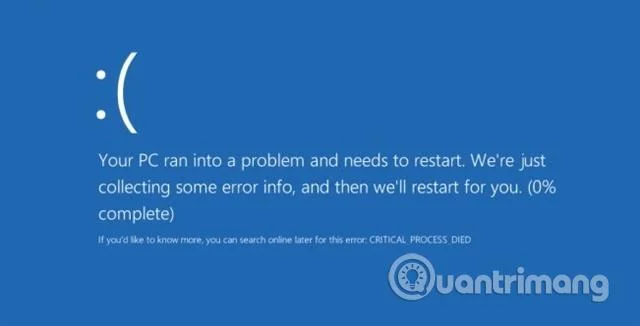 Windows 10'da Kritik Süreç Öldü mavi ekran hatası nasıl düzeltilir Windows 10'da Kritik Süreç Öldü mavi ekran hatası nasıl düzeltilir