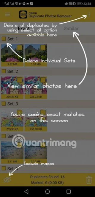 Android'de yinelenen fotoğrafları silmek için en iyi 5 uygulama