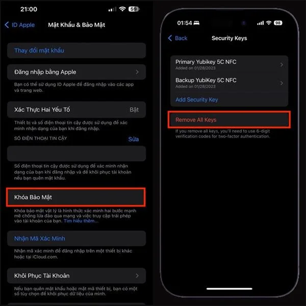 Bagaimana untuk mengalih keluar kunci keselamatan Apple ID