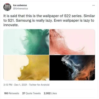 Scarica gli ultimi sfondi Samsung Galaxy S22