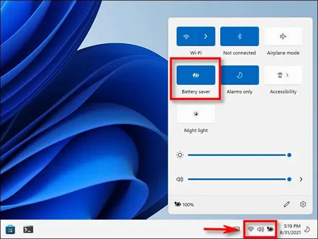 Comment activer le mode d’économie de batterie Battery Saver sous Windows 11