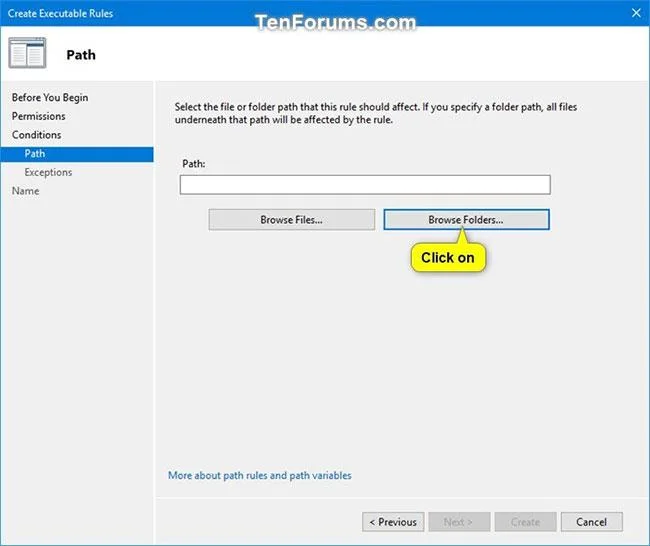 Yürütülebilir dosyaların Windows 10'da çalışmasına izin vermek veya engellemek için AppLocker nasıl kullanılır?
