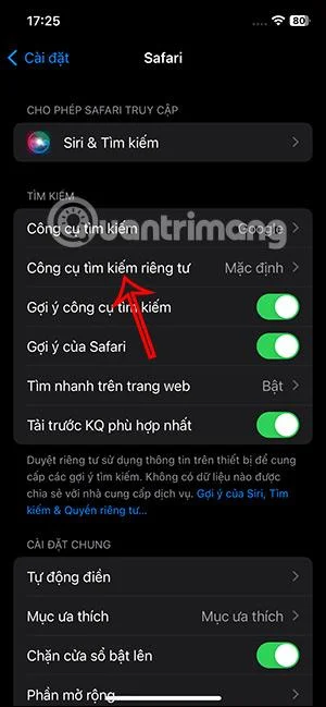 Bagaimana untuk menukar enjin carian penyemakan imbas peribadi Safari