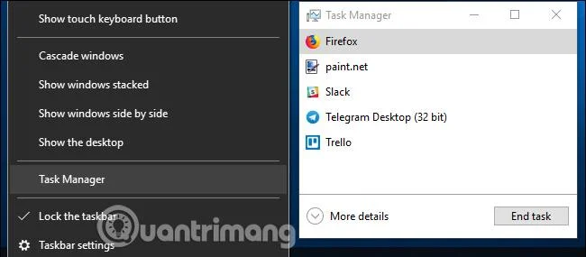 Bagaimana untuk memantau prestasi GPU dalam Windows 10 Task Manager