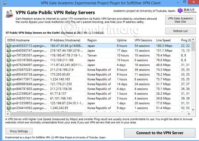 Cara menggunakan IP palsu VPN Gate untuk menstabilkan Internet