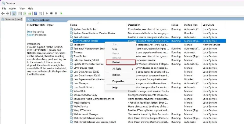 Hoe u de fout Network Resource Unavailable op Windows kunt oplossen