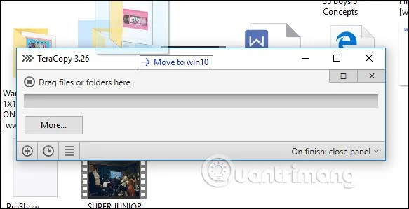 Cara menggunakan TeraCopy untuk mempercepatkan penyalinan fail